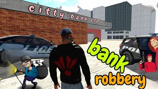 BANK ROBBERY PLAY ▶️ POLICE CHASE/ ATTACK' 🤣 IN INDIAN BIKES DRIVING 3D 🔥 #wrongplaygaming screenshot 1