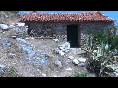 Kastro Skiathos - Kastro beach and old medieval castle.