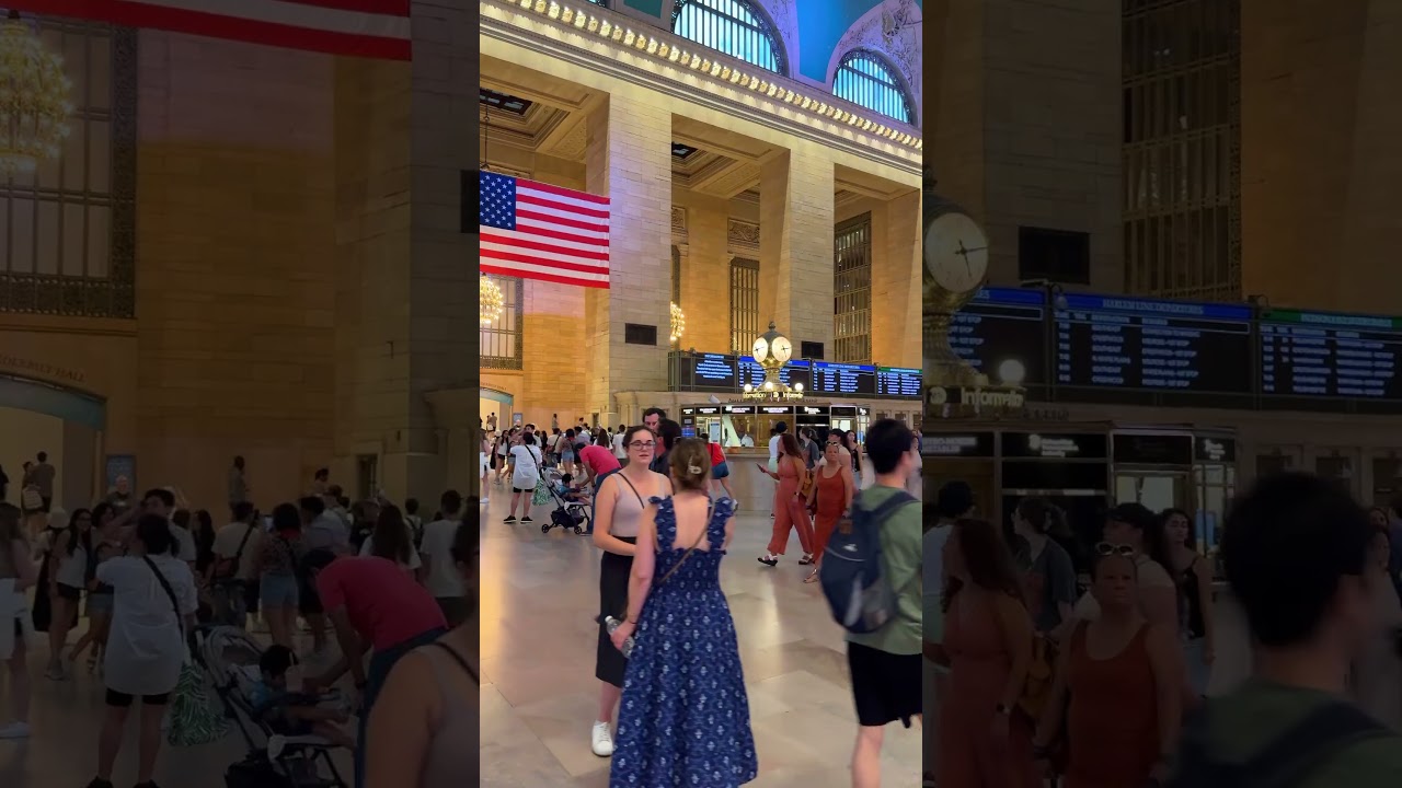 Iconic Grand Central Terminal, NYC, Big Apple, New York 