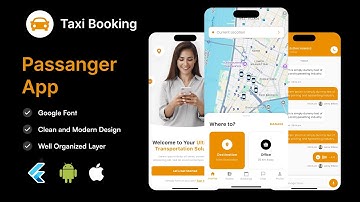🚖 Taxi Booking Passenger App – Flutter Full Project