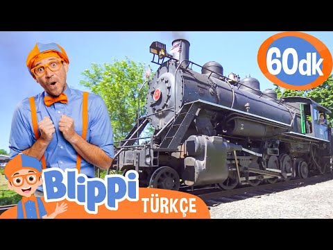 Blippi Buharlı Treni Keşfediyor | Blippi Türkçe - Çocuklar için Eğitici Videolar