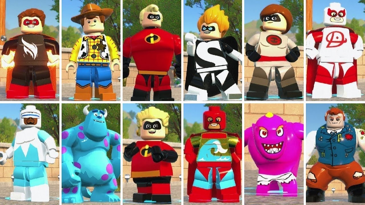 lego incredibles all supers