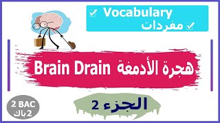  Learn  Brain Drain Vocab | Push V.S Pull Factors. Part 2