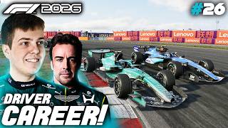 We *MIGHT* have some REAL SPEED F1 26 Aston Martin Career S2 | Round 2 Chinese GP