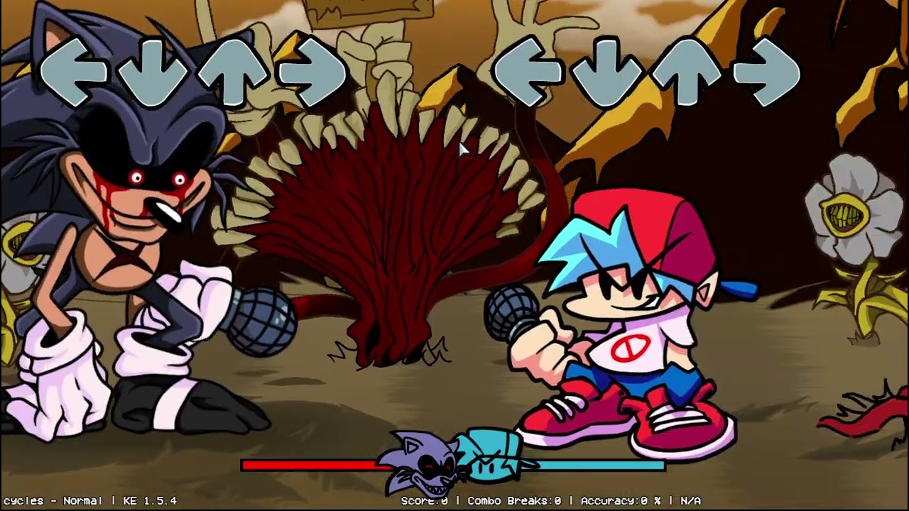 Friday Night Funkin(vs sonic.exe)pt1