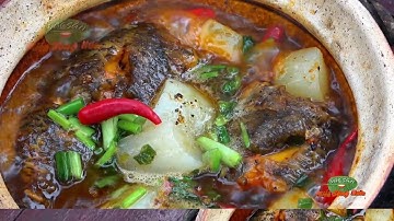 Cá Rô Kho Củ Cải Trắng- Đặc Sản Miền Tây