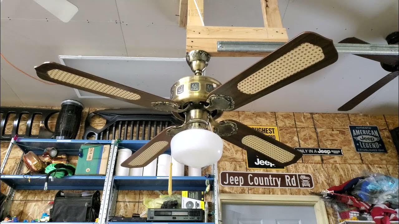 52" Fantastico Cast Aluminum Emperor Ceiling Fan YouTube