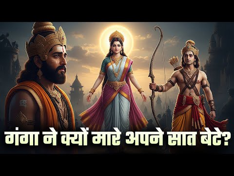 Why did Ganga kill her seven sons? The mystery of Shantanu-Ganga marriage | Story of Ganga || Mah...