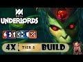 HEARTLESS HUNTER 4 TIER 5 HERO BUILD - DOTA UNDERLORDS - LORDS OF WHITE SPIRE