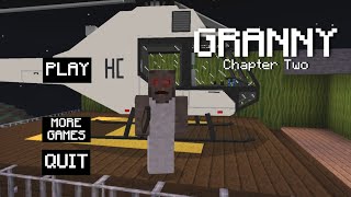 Granny 2: Granny Chapter Two Helicopter Escape Minecraft Gameplay (Granny Only)