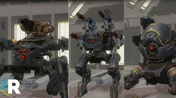 War Robots: New Robots - Invader, Blitz, Rayker | Test Server 4.2