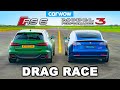 Audi RS6 v Tesla Model 3 Performance  - DRAG RACE *ICE vs EV*