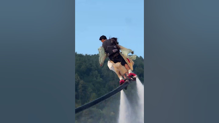 Flyboard ride is so fun 🤪😚✌️ #amusementpark #adventure #flyboard #bluesilver
