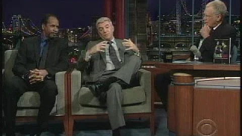 Tim Reid and Tom Dreesen on Letterman