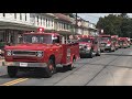 Schuylkill County Fireman's Parade Fire Trucks 2018