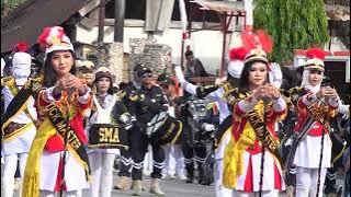 ATRAKSI MARCHING BAND SMANSA BAUBAU KEREN 2022