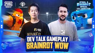 PUBG MOBILE | BRAINROT ROYALE WOW DEV TALK GAMEPLAY