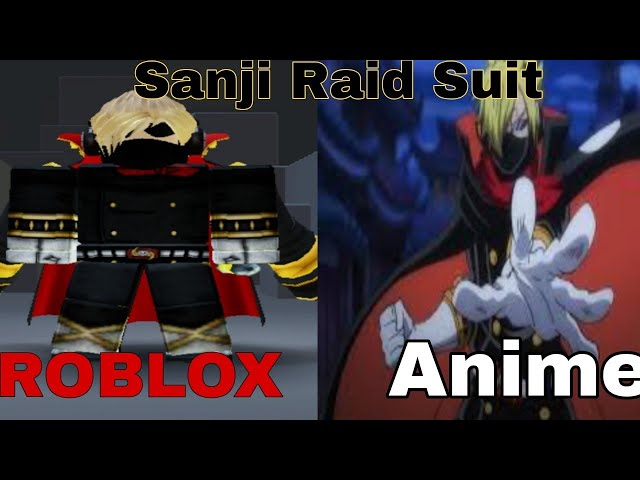 How to make Sanji [One Piece] #roblox #robloxedit #robloxfyp #rblxcosp, Anime Cosplay