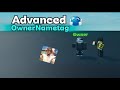 Advanced OwnerNameTag (rainbow) | Studio Lite Tutorial