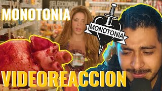 Monotonia | Shakira Ft. Ozuna (Videoreaccion) LLORE!