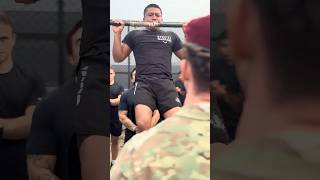 Army Green Beret & Air Force PJ evaluate candidates in max pull-ups #Shorts #AirForce #SpecialForces Update