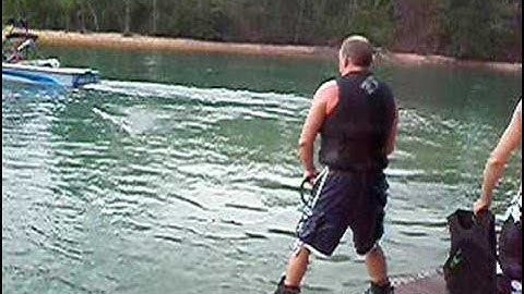 Wakeboard (failed) dock start