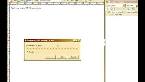 macromedia dreamweaver tutorial 4
