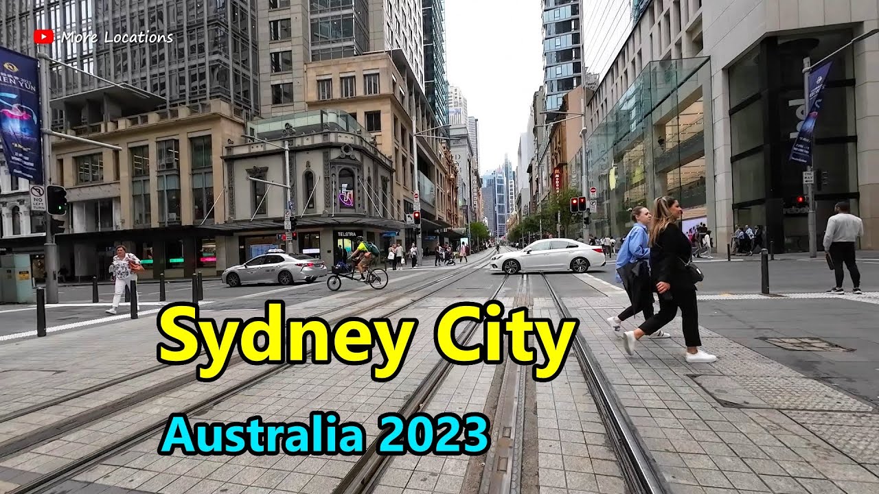 Sydney City : Cloudy Day Walk Along King Street | AUSTRALIA - YouTube