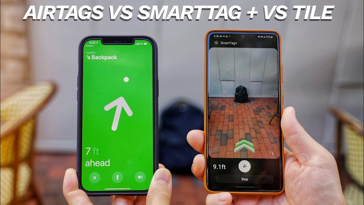 Le AirTag d'Apple est-il meilleur que le Samsung SmartTag et Tile