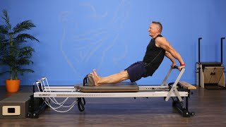 Long Back Stretch on the Pilates Reformer