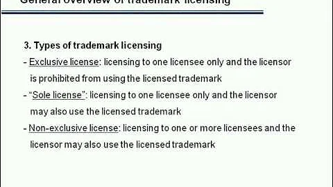 Trademark Licensing in China