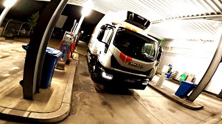 Night shift | Driving 750 KM | Nürnberg To Kassel and Back | Iveco Eurocargo
