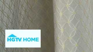 Video of HGTV Home 590136 On The Web Platinum Fabric #104706
