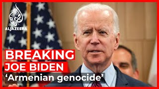 US President Joe Biden officially recognises ‘Armenian genocide’
