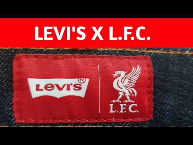 Review : Levi's511 SlimFit X Liverpool FC. - YouTube