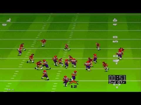 John Madden Football '92 Sega Genesis Gameplay HD