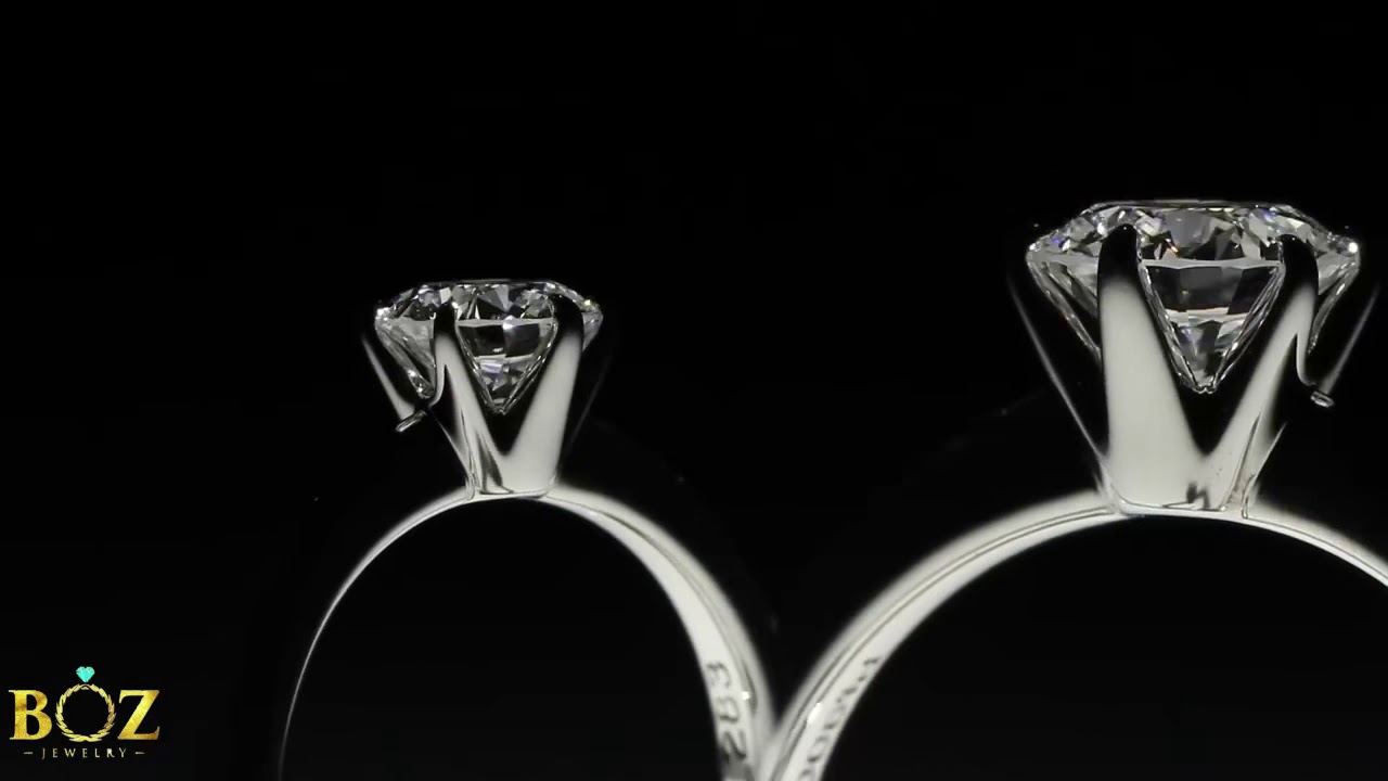 Breathtaking wedding and engagement rings bozjewelry YouTube