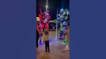 #led #ledlight #ledrobots #dance #party #quinceañera #robots
