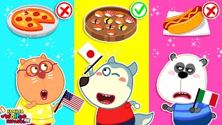 Familia Wolfoo Español | ¡No lo Vas a Creer! Reto de Comida Divertido para Niños 🏃 Dibujos Animados