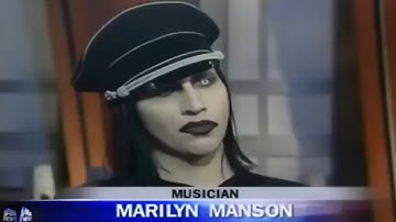 Times when Marilyn Manson outclassed interviewers