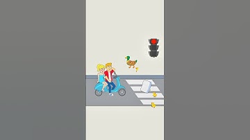 Cross the Road baby duck 🦆 Dop 2 Delete One Part Level 532 #shortsfeed #dop2 #gaming #shorts