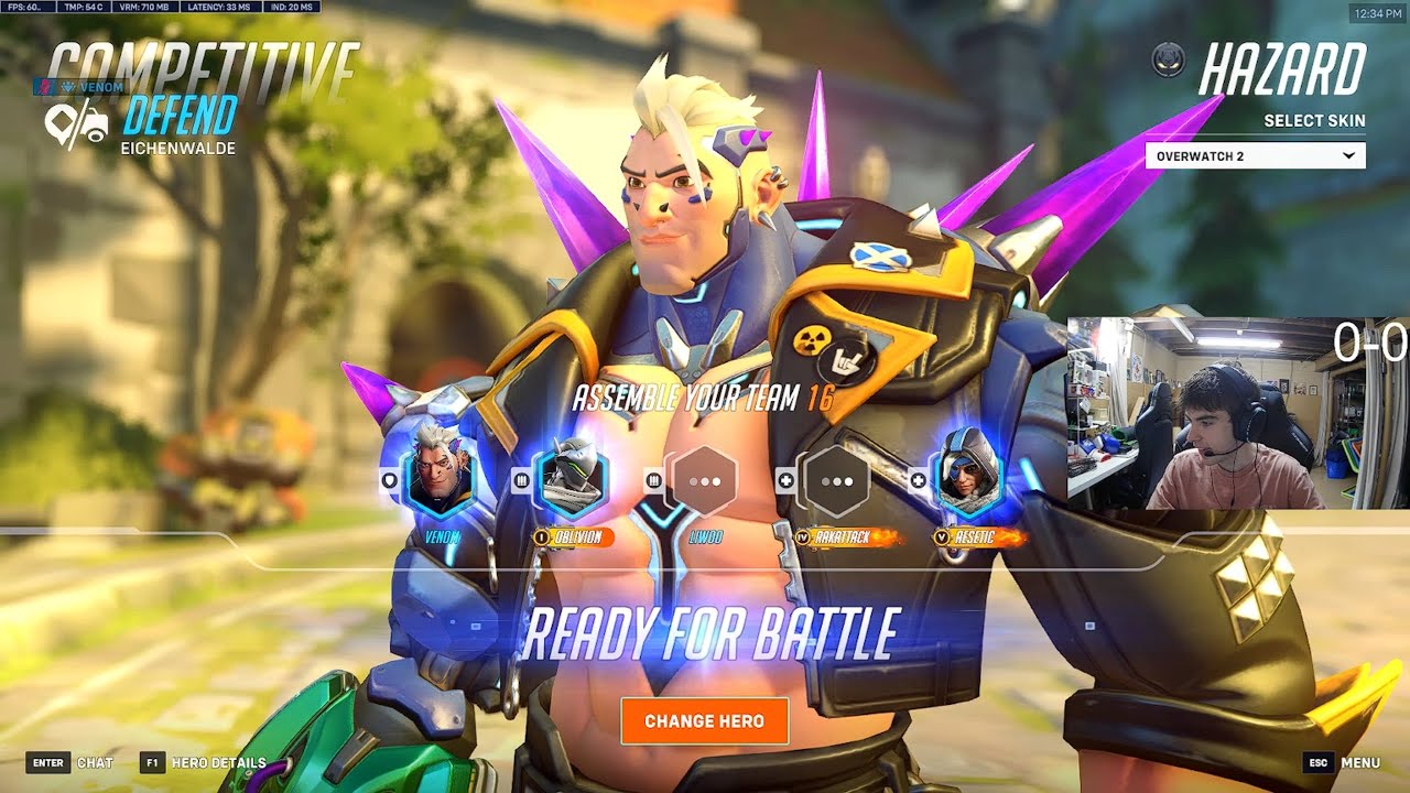 21 тыс. урона! TL INFEKTED уничтожает, рейтинг опасности — OVERWATCH 2, 17-й сезон, топ-500