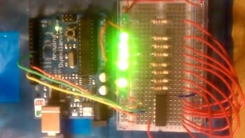 Arduino ShiftOut