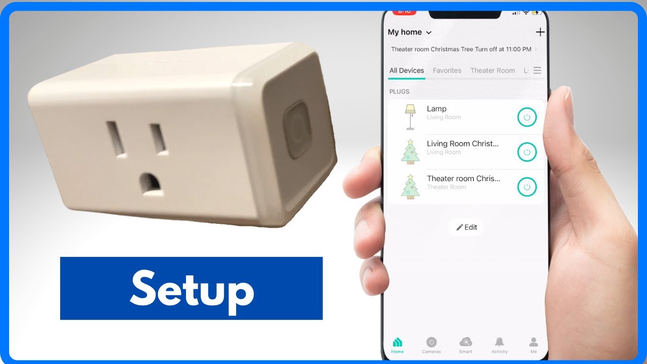 TP-Link Kasa Smart Plug HS103P4, Smart Home Wi-Fi Outlet Works