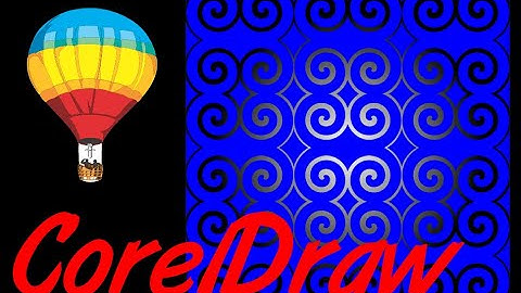 Corel Draw Tips & Tricks Distort Tool to make this Pattern