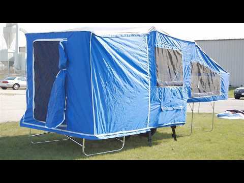 Motorcycle Camper Trailer 🏍️⛺ That Changes Everything #motorcyclecamper, #timeoutdeluxe, #camper