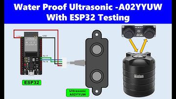 ESP32 with A02YYUW Waterproof Ultrasonic Sensor | Distance Sensing | Testing & Calibration