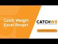 Catch Weight Excel Reoprt | Odoo ERP | CATCHW8 ERP