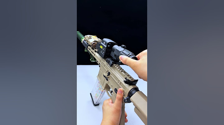 SLR+Smoke Tracer.Who needs this for this summer holidays? #toys #gelblasters #airsoft