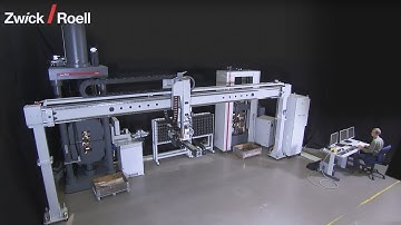 ZwickRoell Robotic Testing System for Heavy Plates up to 50mm